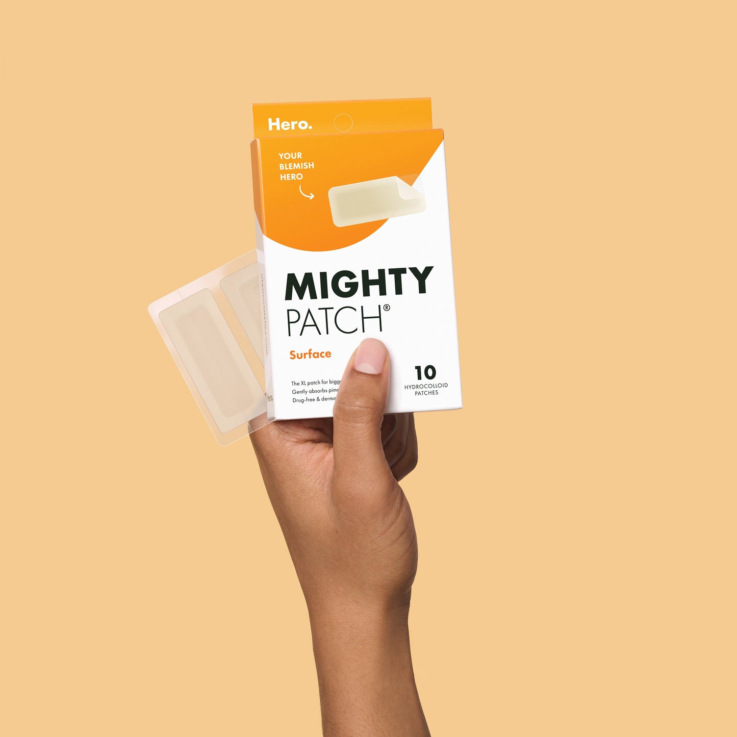 MIGHTY PATCH™ Oberfläche 